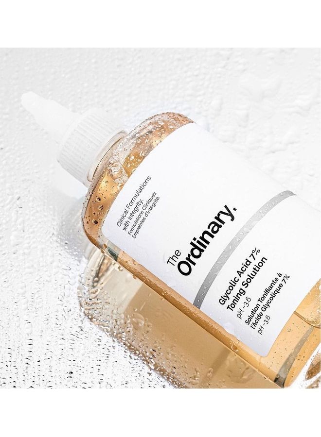 The Ordinary Glycolic Acid 7 Percent Toning Solution Clear 240ml - Image 2